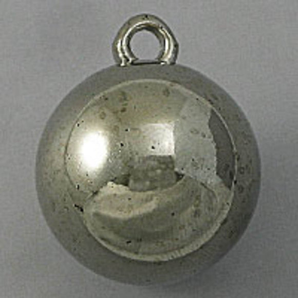 Plas 26mm rnd drop top loop nkl 12pcs