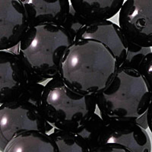 Plas 12mm rnd pearl plum 35+p/30g