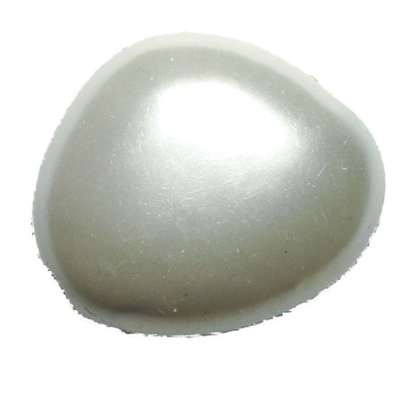 Plas 25mm rock pearl white 18pcs