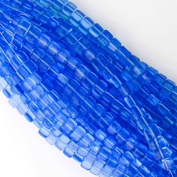 Cz 8x11 rec tone sapphire 25pc