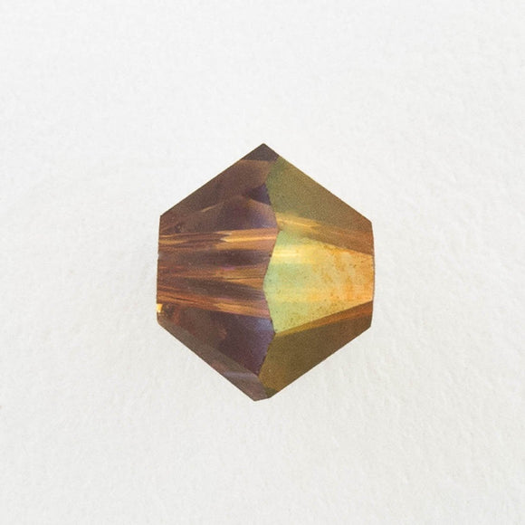 Austrian Crystals 4mm 5328 crystal copper 40p