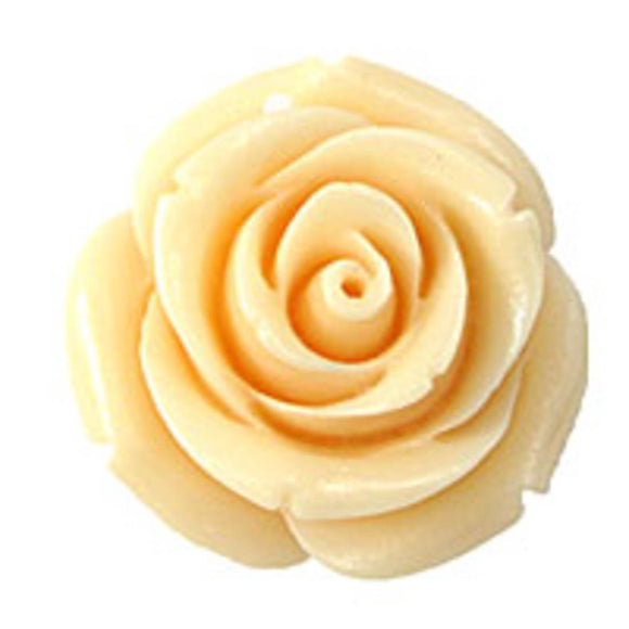 Rs 25mm English rose pendant blush 2p