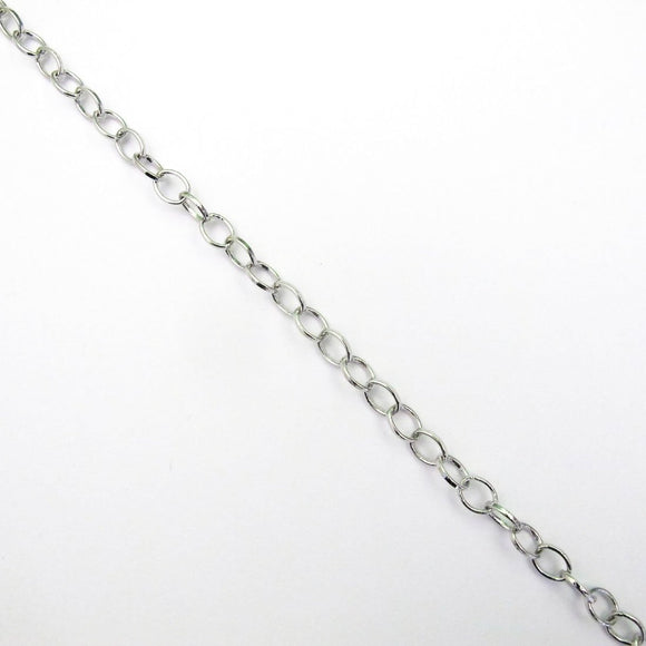 Metal chain 1mtr 8mm oval NKL
