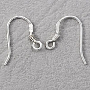 Sterling sil 15mm small hook 4pc