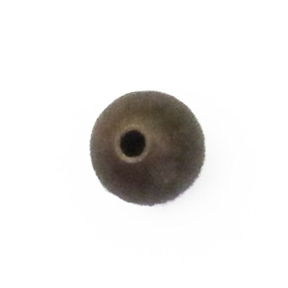 Metal 6mm rnd sml hole ant copper 500pcs