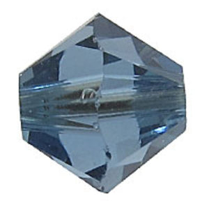 Austrian Crystals 4mm 5328 denim blue 40pcs