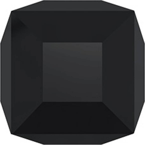 Austrian Crystals 4mm 5601 cube JET 4p