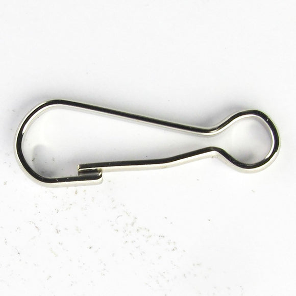 Metal 18mm dog clip nkl 50pcs