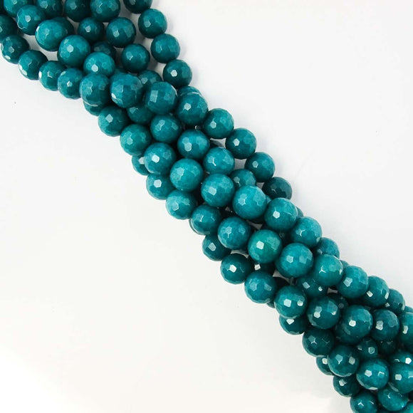 semi prec 10mm rnd fact jade zircon 20pc