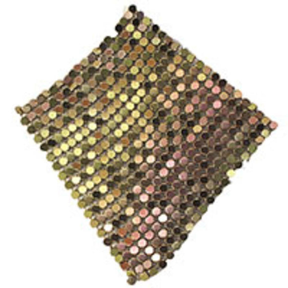 Metal 60mm glomesh square copper 4pcs
