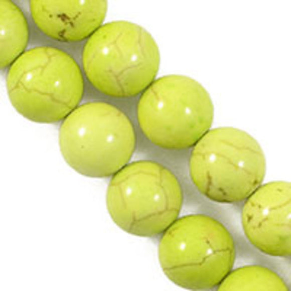 Semi prec 8mm rnd dyd how charteuse 48p