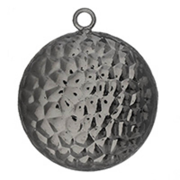 Metal 30mm dimple drop NF NKL 3pcs