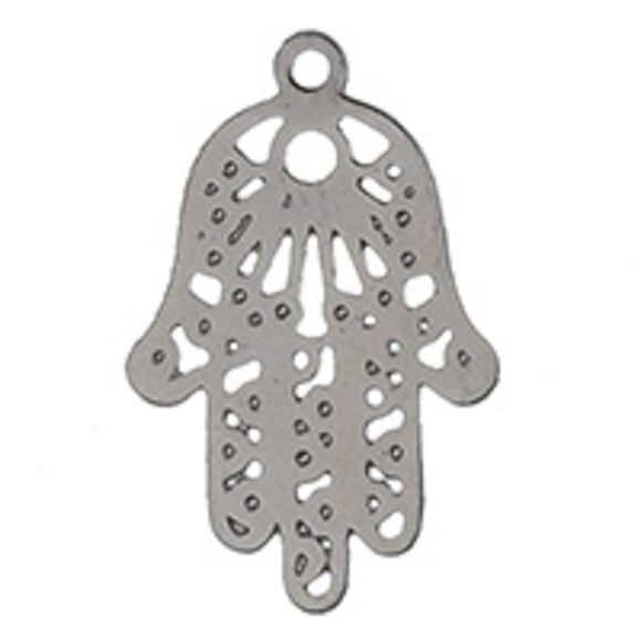 Metal 20mm hand of fatima NF NKL 20pc