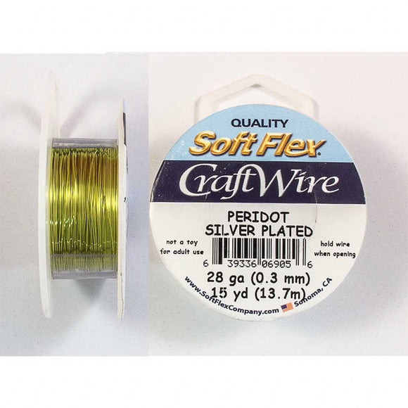 Wire 28 gauge silver plat perido 13.71 NFD