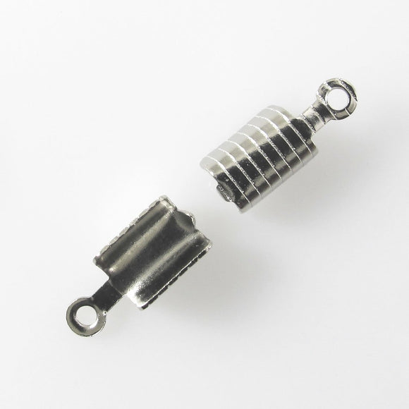 Metal 13x5 leather ends NKL NF 20pcs