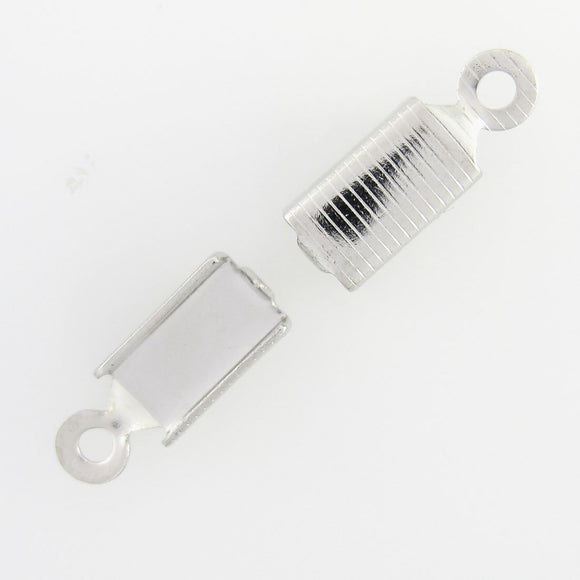 Metal 13x5 leather ends nkl NF 100pcs