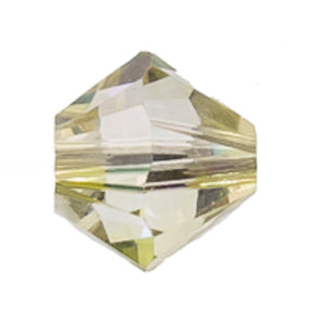 Austrian Crystals 6mm 5328 luminous green 20pc