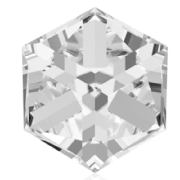 Austrian Crystals 10mm cub DIA hole Ctyst 4pcs