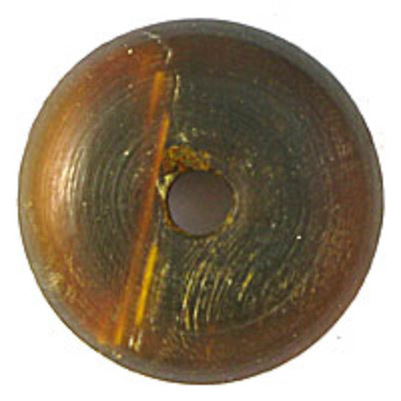 Horn 7x20mm washer amber 8pcs