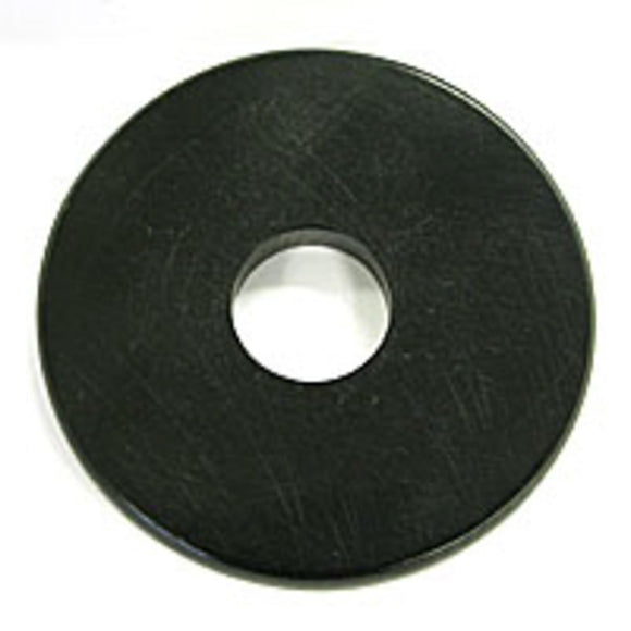 Horn 5x48mm donut black 2pc