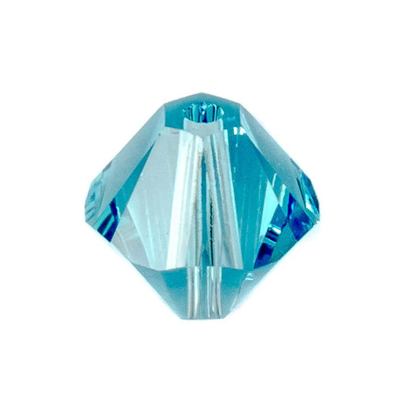 Austrian Crystals 4mm 5328 light turquoise 35pcs