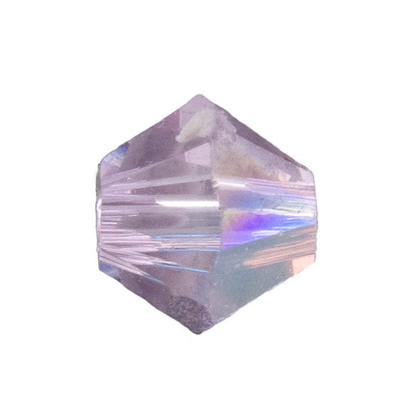 Austrian Crystals 4mm 5328 violet AB 30pcs