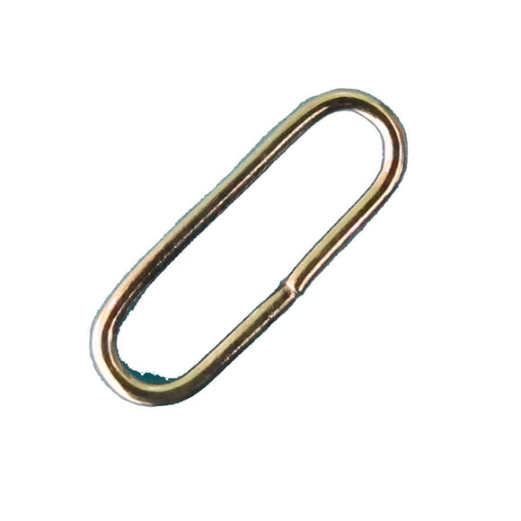 Metal 18mm oval jumpring nkl 20pcs