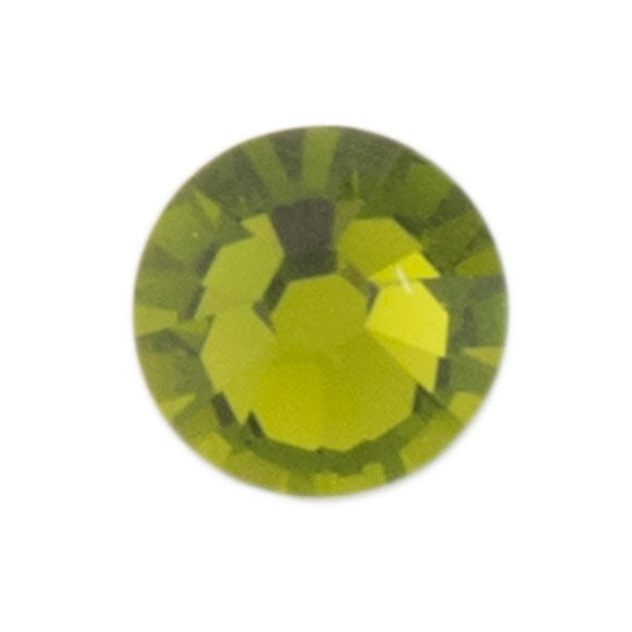 Austrian Crystals SS30 2058 olivine 12pcs