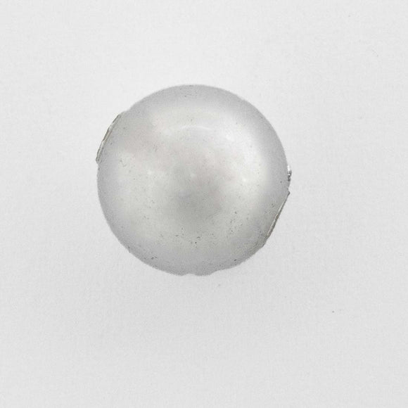 Plas 8mm rnd silver 120 pcs