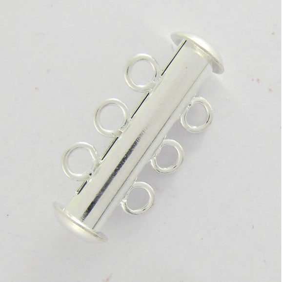 Metal 22MM 3row magnetic clasp SIL 3pcs