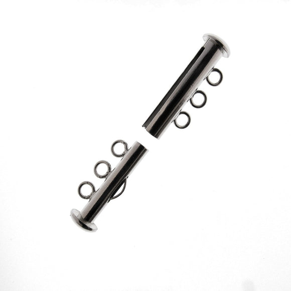 Metal 22MM 3row magnetic clasp NKL 3pcs