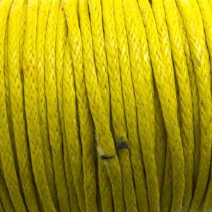 Cord 1mm rnd yellow 10mts