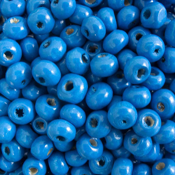 Wood 6mm rnd denim 20g+/330p