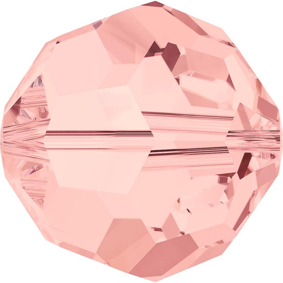 Austrian Crystals 8mm 5000 blush rose 4pc