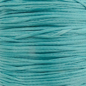 Waxed 1mm cord lgt turquoise 40metres