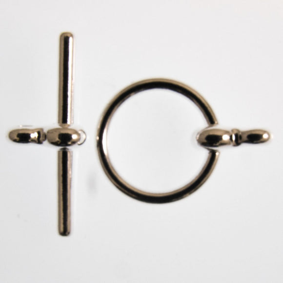 Metal 12mm FOB HQ silver NF 10sets