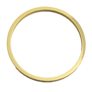 Metal 40mm ring NF gold 10pcs