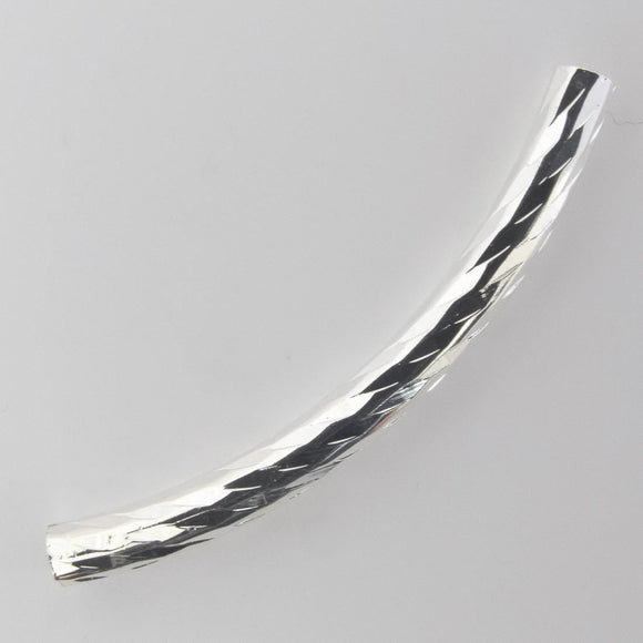 Metal 3x35mm rnd twist tube NF sil 6pc