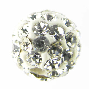 Diamante 6mm rnd clear HIGH QUALITY 2p