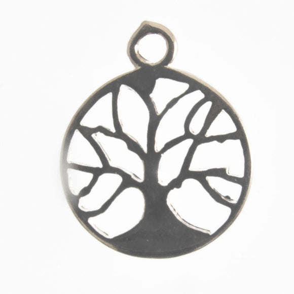 Metal 15mm tree of life pdnt NF SIL 4p