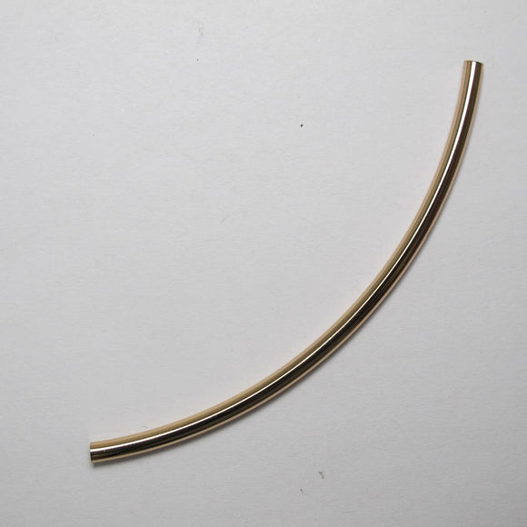 Metal 3x80mm curved tube REAL ROSE G 6p