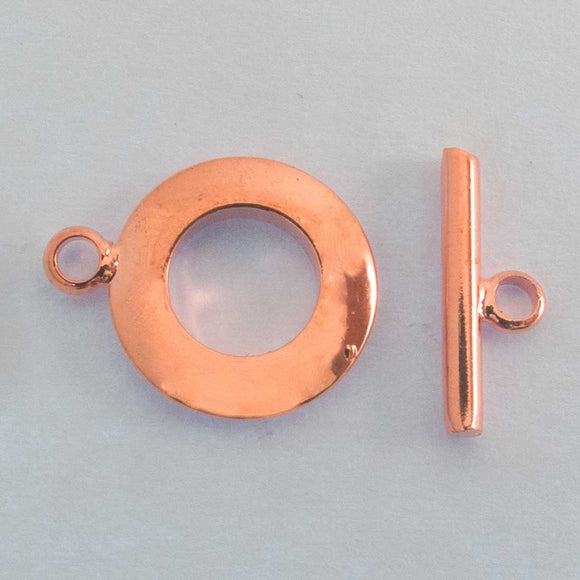 Metal 12mm FOB (thick) NF ROSE GLD 3set