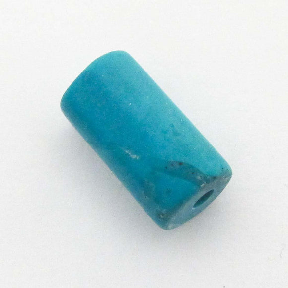 Semi prec 12x8mm tube hwlite turq 4pcs