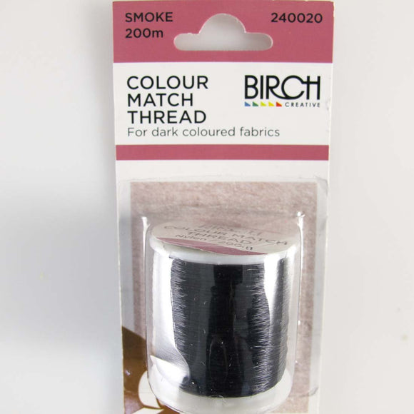 Thread Nylon clr match thread smoke 200m