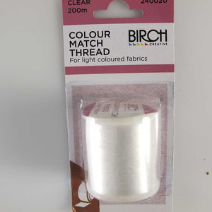 Thread Nylon clr match thread clear 200m