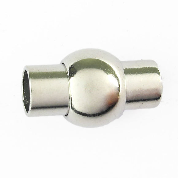 Metal 5mm cord mag clasp NF RHD HQ 1pc