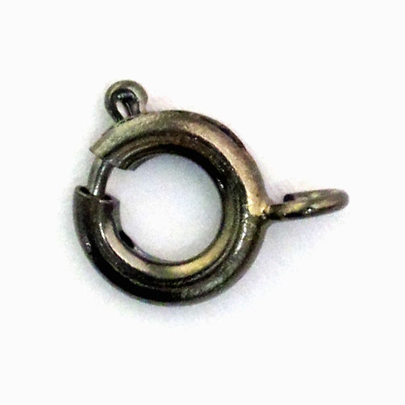 Metal 7mm bolt ring black 20pcs