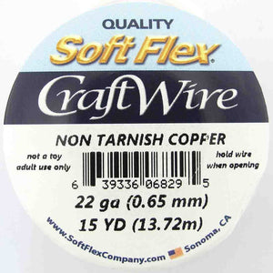 WIRE 22 Gauge NON tarnish copper 13.72m