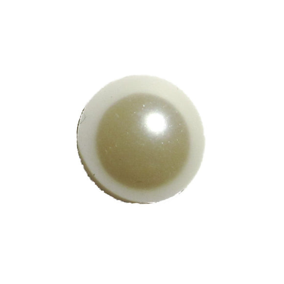 plas 8mm rnd cabochon cream 20pcs