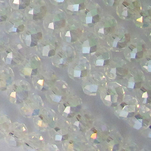 cg 4x6mm rondel crystal AB 100+pcs